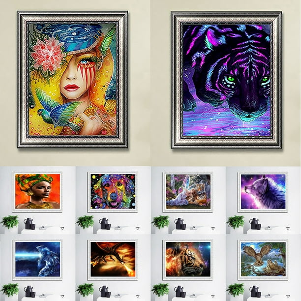 5D Diamond Painting Embroidery Cross Crafts Stitch Kit Home Art Decor DIY Gifts